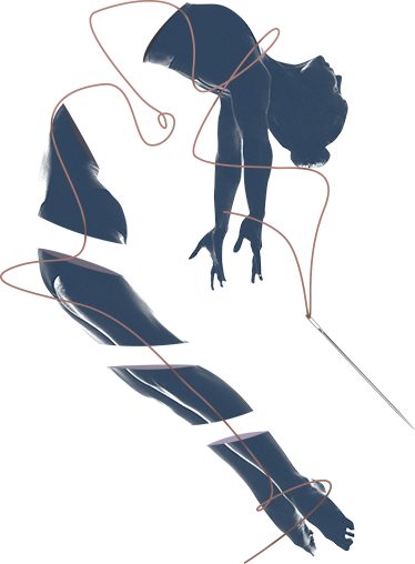 Cosmetic services surrealism art.