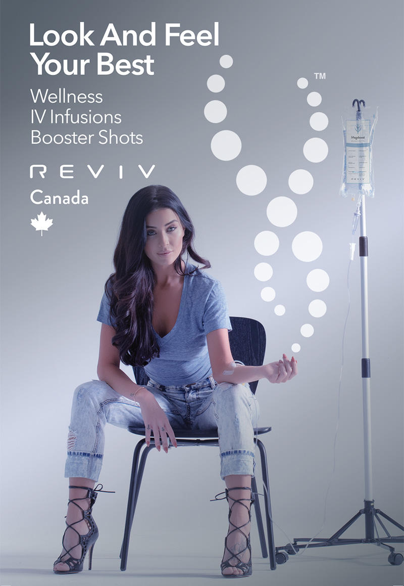Reviv wellness infusions at Vitality Medi-Spa Halifax NS