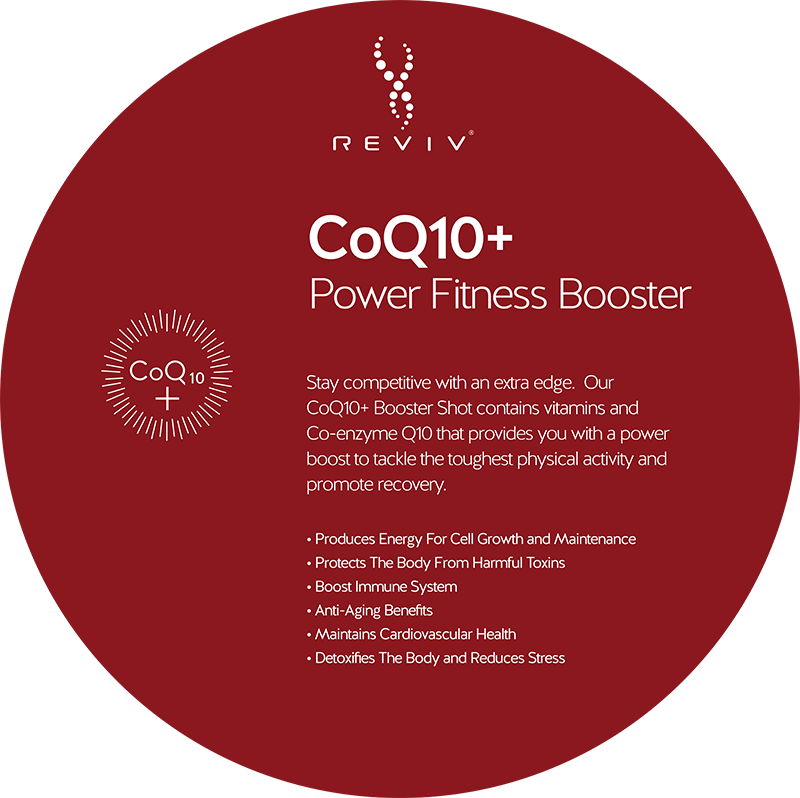 Reviv CoQ10 Power Fitness Booster at Vitality Medi-Spa in Halifax NS