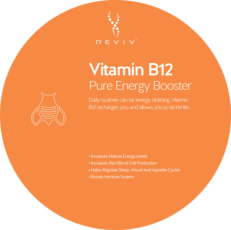 Reviv Vitamin B12 Pure Energy Booster at Vitality Medi-Spa in Halifax NS
